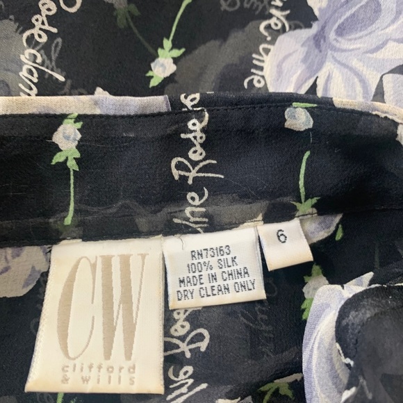 Clifford & Wills Sheer Blouse - Picture 7 of 8